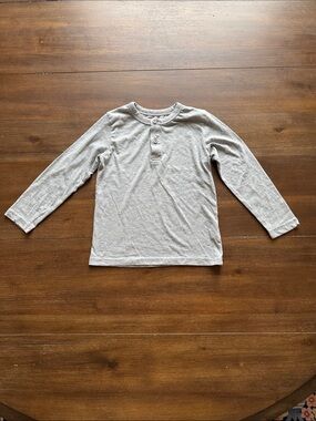 Size 5 Joe Fresh basic gray long sleeve tee